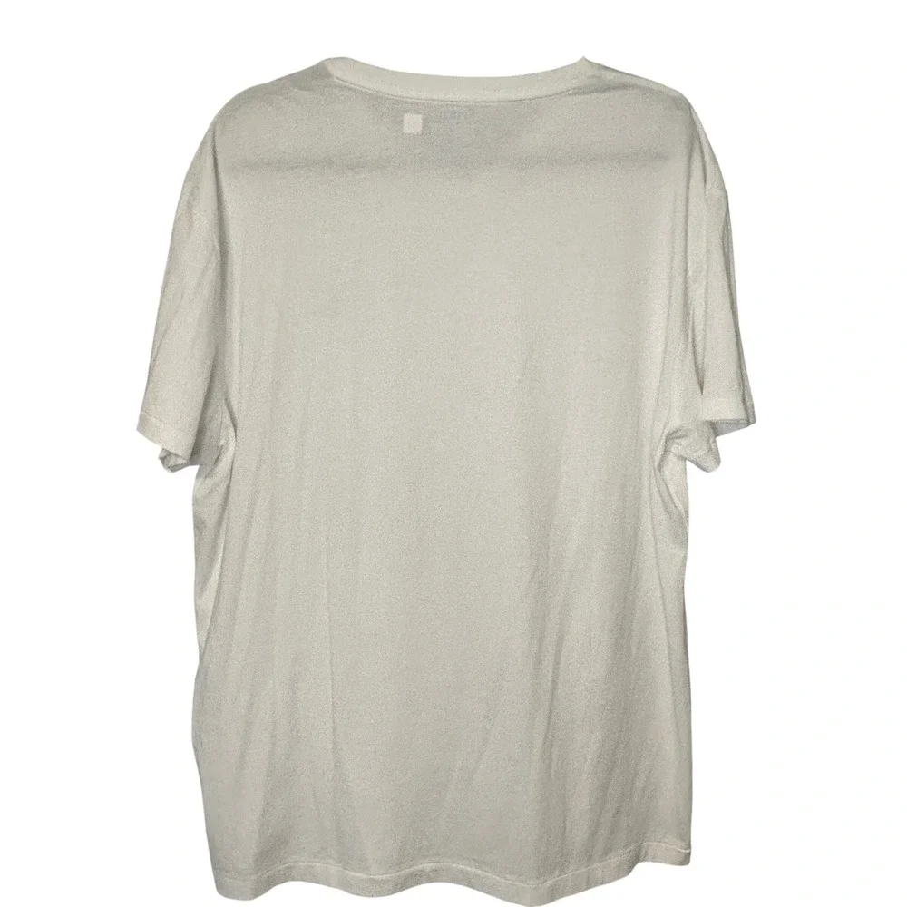 Polo Ralph Lauren Mens White V-Neck T-Shirt Classic Fit Cotton Large NWT